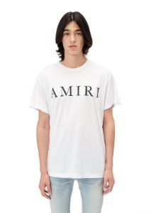 Large AMIRI Logo Tee - White sold by AMIRI