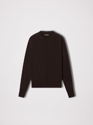 WOMEN - SLIM CREWNECK - BROWN sold by AMIRI