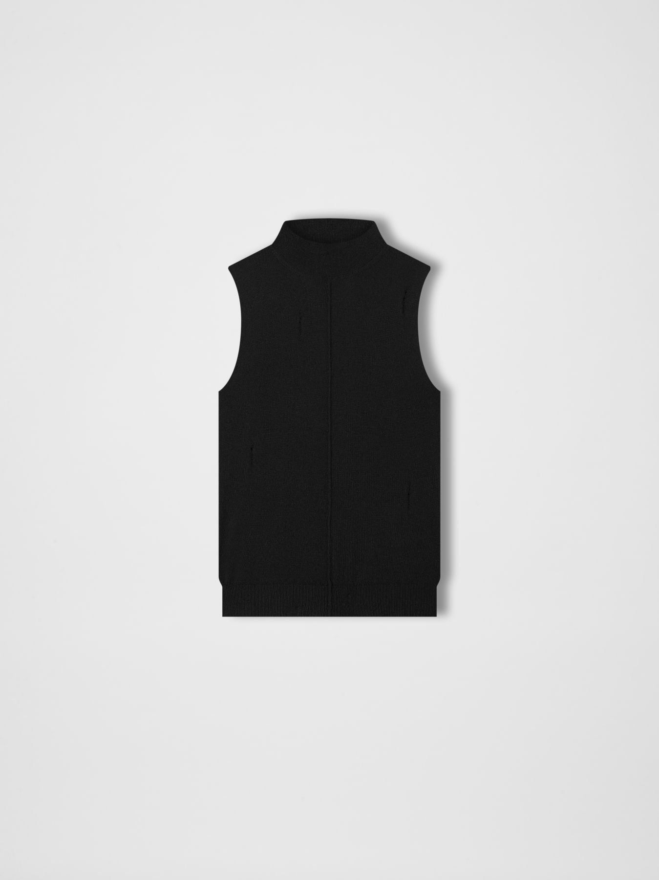 WOMEN - MOCK NECK HALTER - BLACK sold by AMIRI