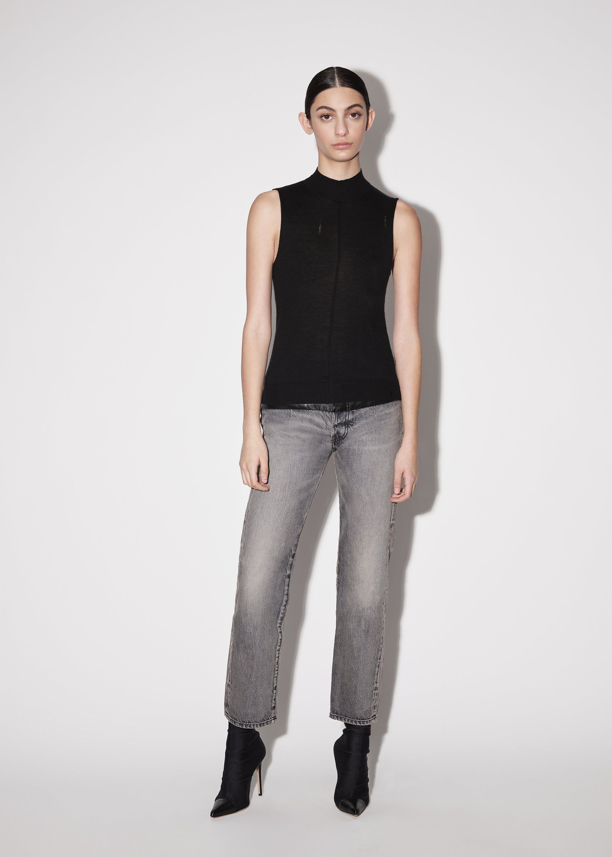 WOMEN - MOCK NECK HALTER - BLACK sold by AMIRI product image thumbnail 2