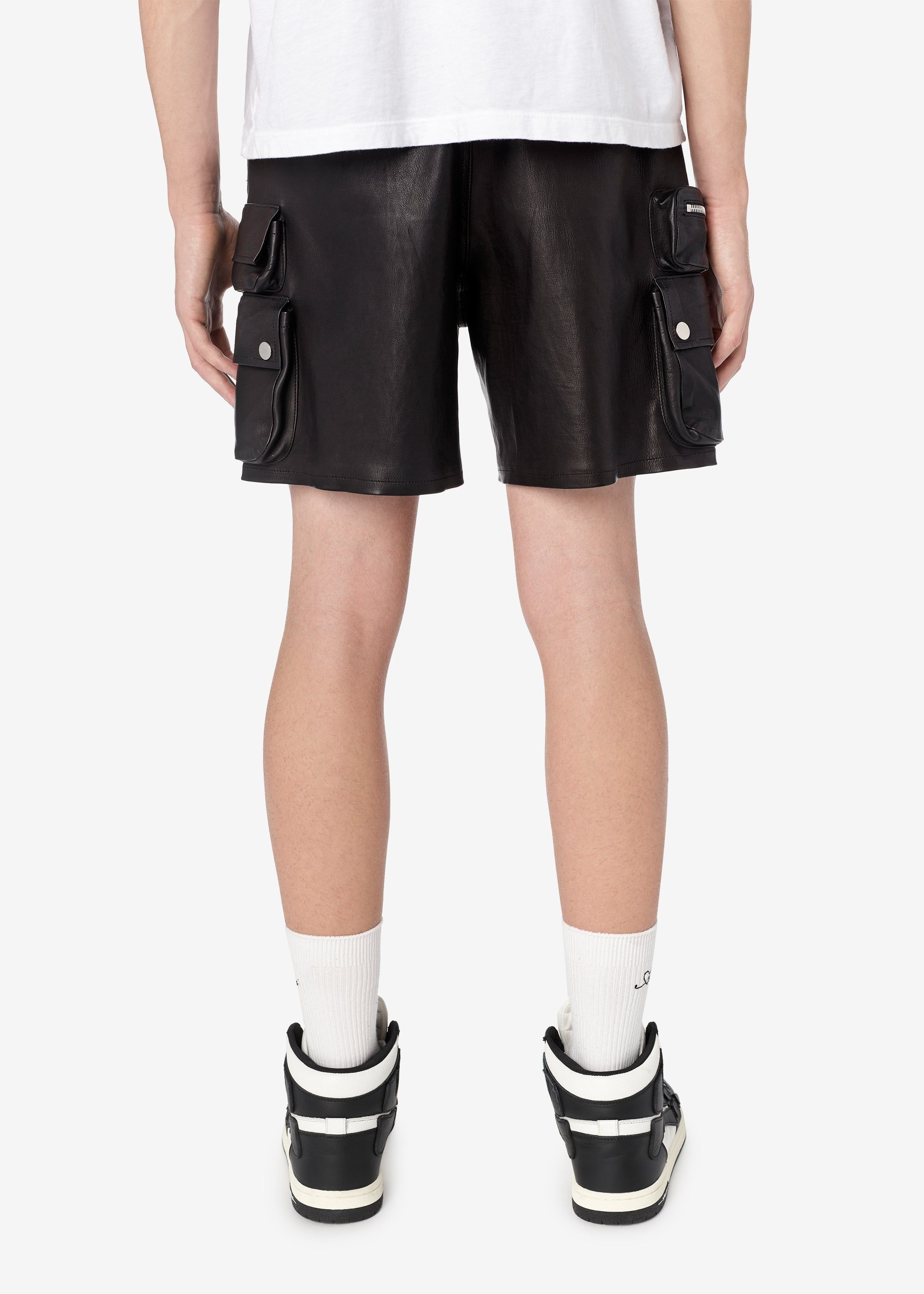LEATHER TACTICAL SHORT - BLACK sold by AMIRI product image thumbnail 5
