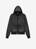 LEATHER ZIP HOODIE - BLACK sold by AMIRI