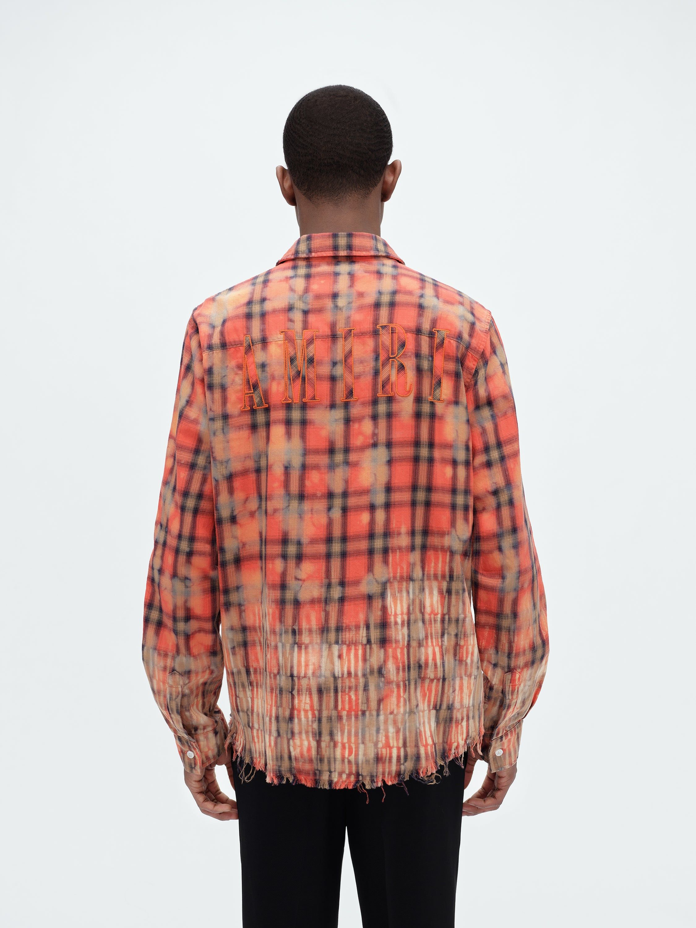 BLEACH AMIRI LOGO FLANNEL - RED sold by AMIRI product image thumbnail 4