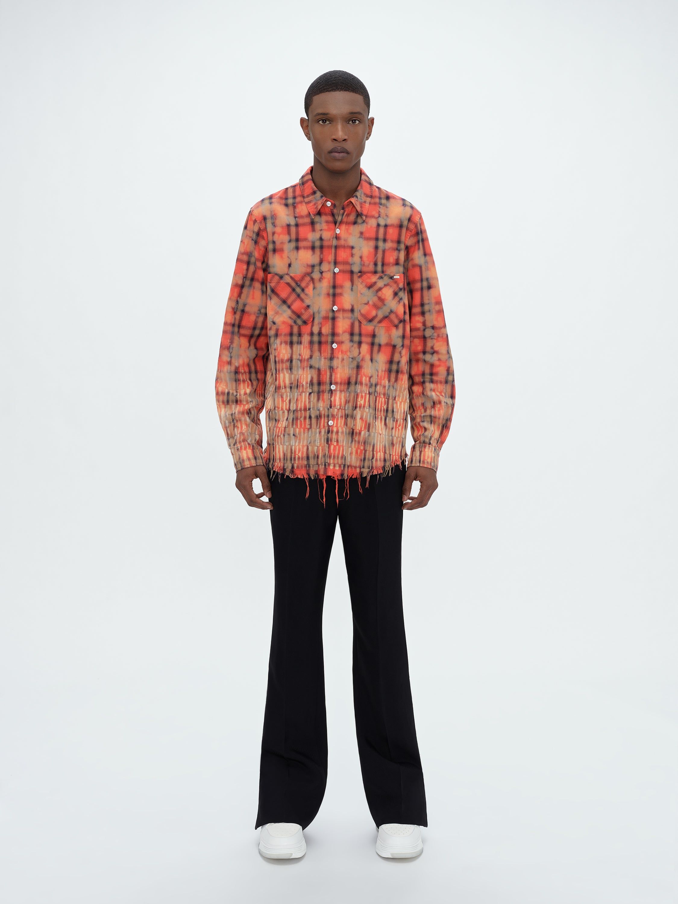 BLEACH AMIRI LOGO FLANNEL - RED sold by AMIRI product image thumbnail 2