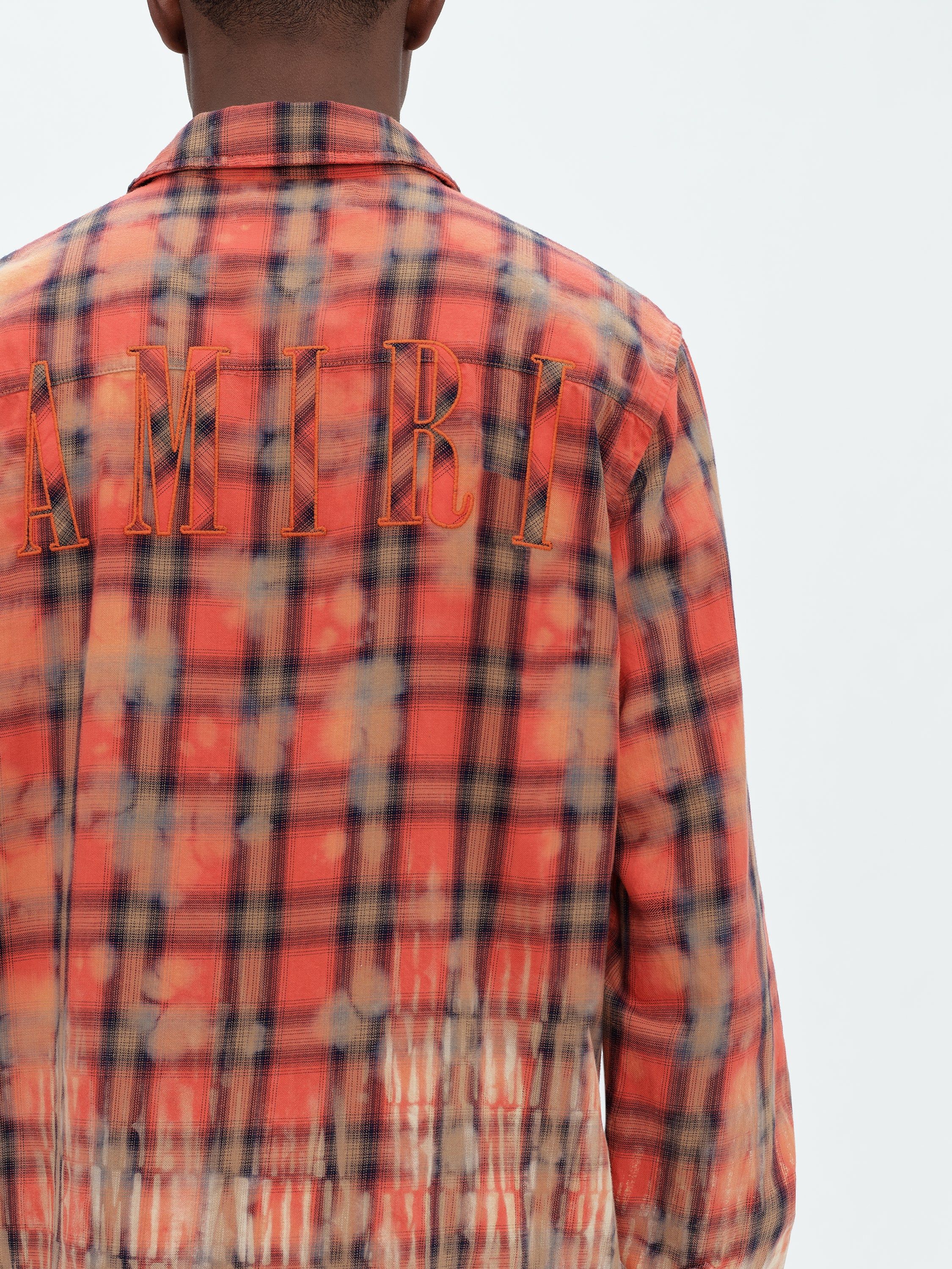 BLEACH AMIRI LOGO FLANNEL - RED sold by AMIRI product image thumbnail 6