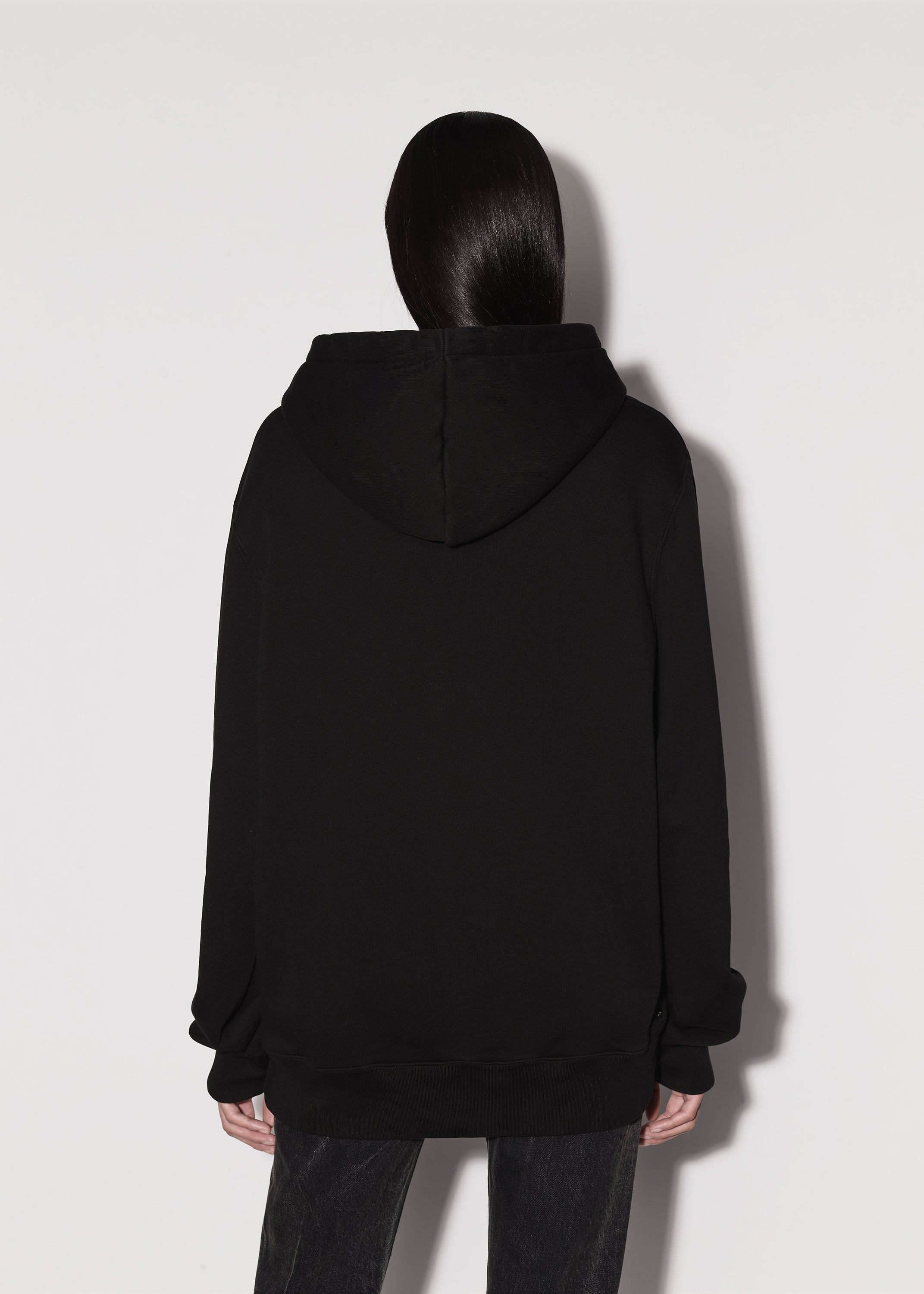 WOMEN - OVERSIZED HOODIE - BLACK sold by AMIRI product image thumbnail 5