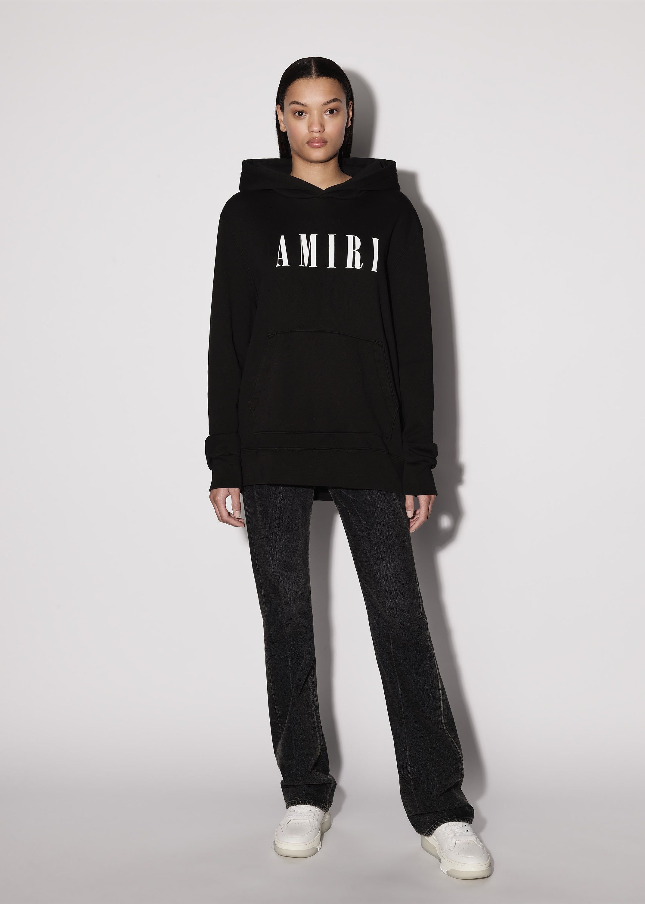 WOMEN - OVERSIZED HOODIE - BLACK sold by AMIRI product image thumbnail 2
