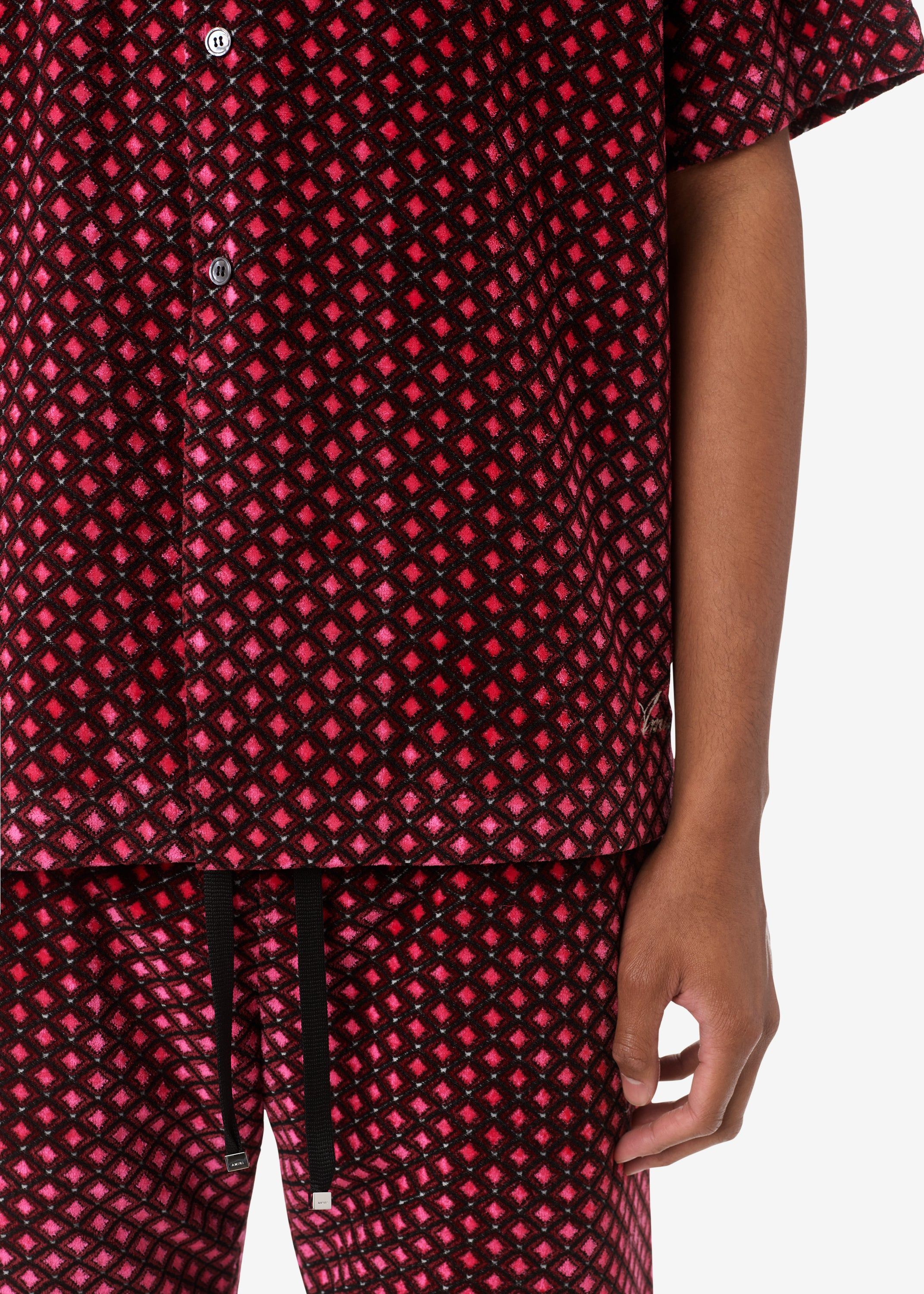 RETRO VELOUR SHIRT - PINK sold by AMIRI product image thumbnail 5