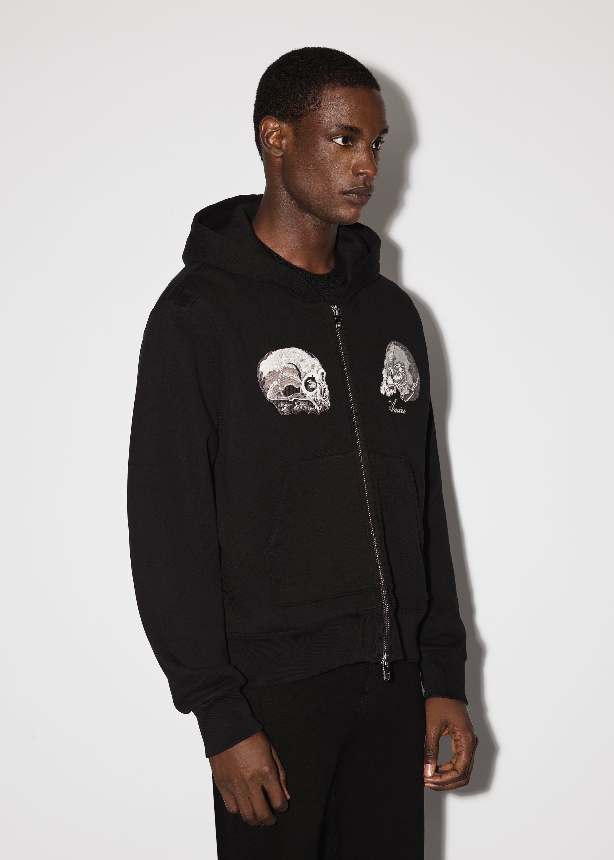 WES LANG DREAM ZIP HOODIE - BLACK sold by AMIRI product image thumbnail 3