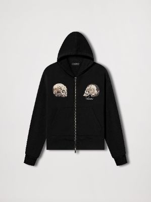 WES LANG DREAM ZIP HOODIE - BLACK sold by AMIRI