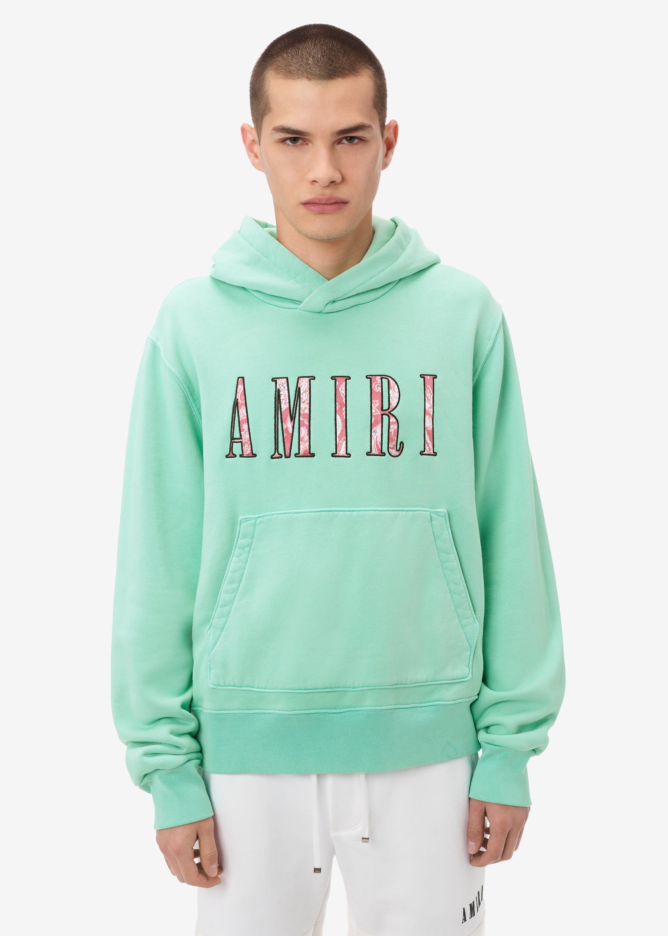 PAISLEY CORE LOGO HOODIE - MINT sold by AMIRI product image thumbnail 2