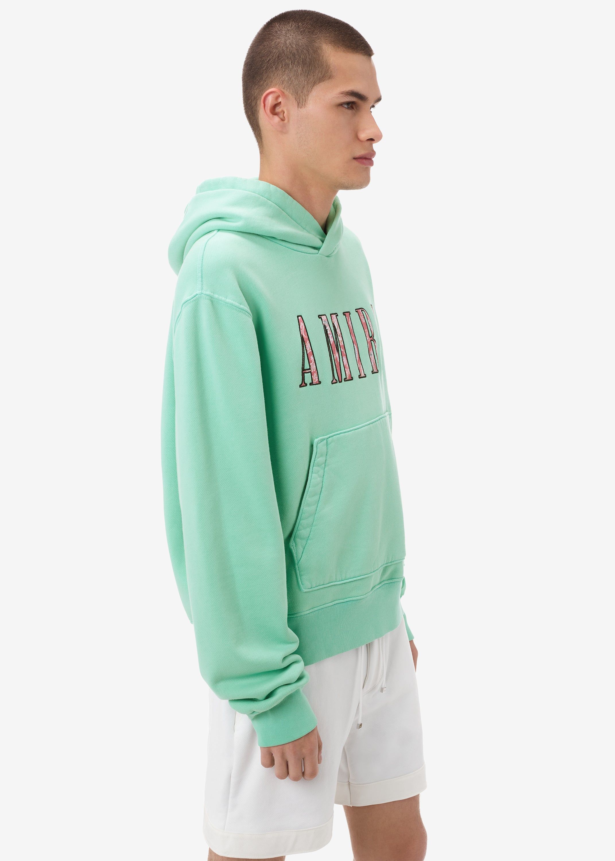 PAISLEY CORE LOGO HOODIE - MINT sold by AMIRI product image thumbnail 3