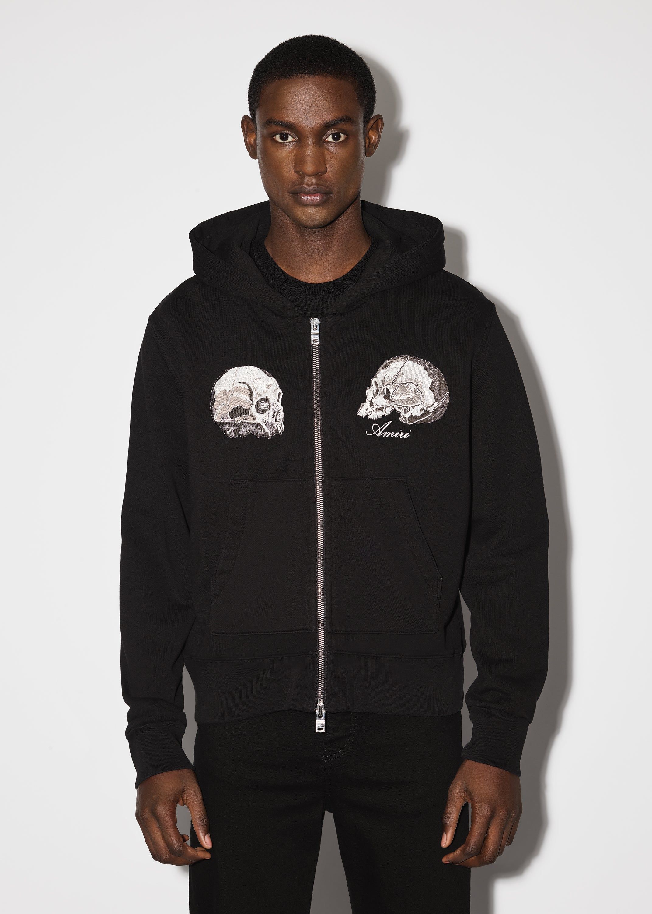 【AMIRI】アミリ Amiri x Wes Lang Dream ロゴ フーディ WES LANG DREAM ZIP HOODIE - BLACK | Parallel
