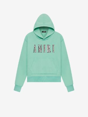 PAISLEY CORE LOGO HOODIE - MINT sold by AMIRI