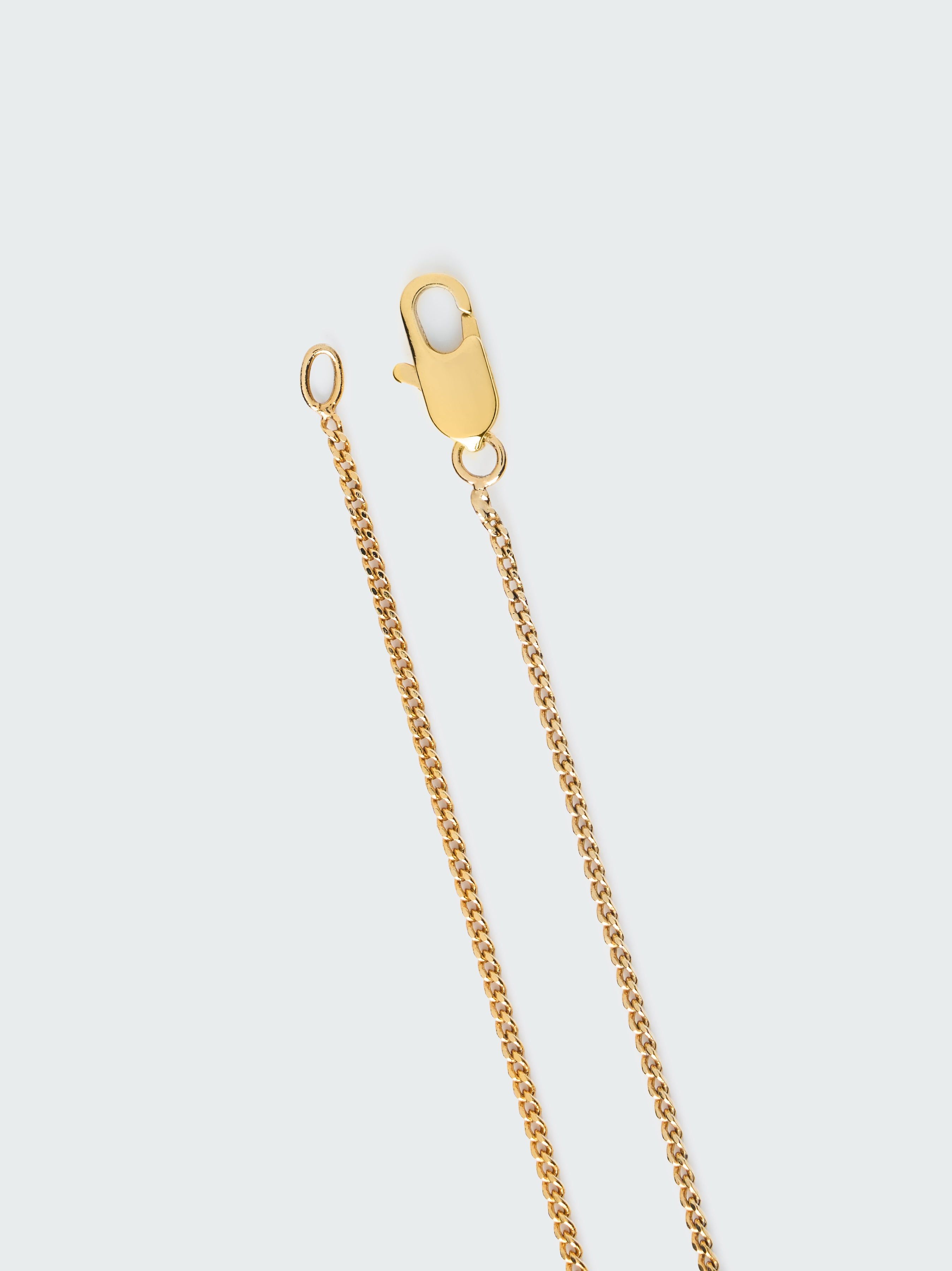 AMIRI SCRIPT NECKLACE - GOLD sold by AMIRI product image thumbnail 2