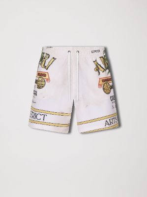 AMIRI RUM LABEL SWIM TRUNK - ALABASTER sold by AMIRI