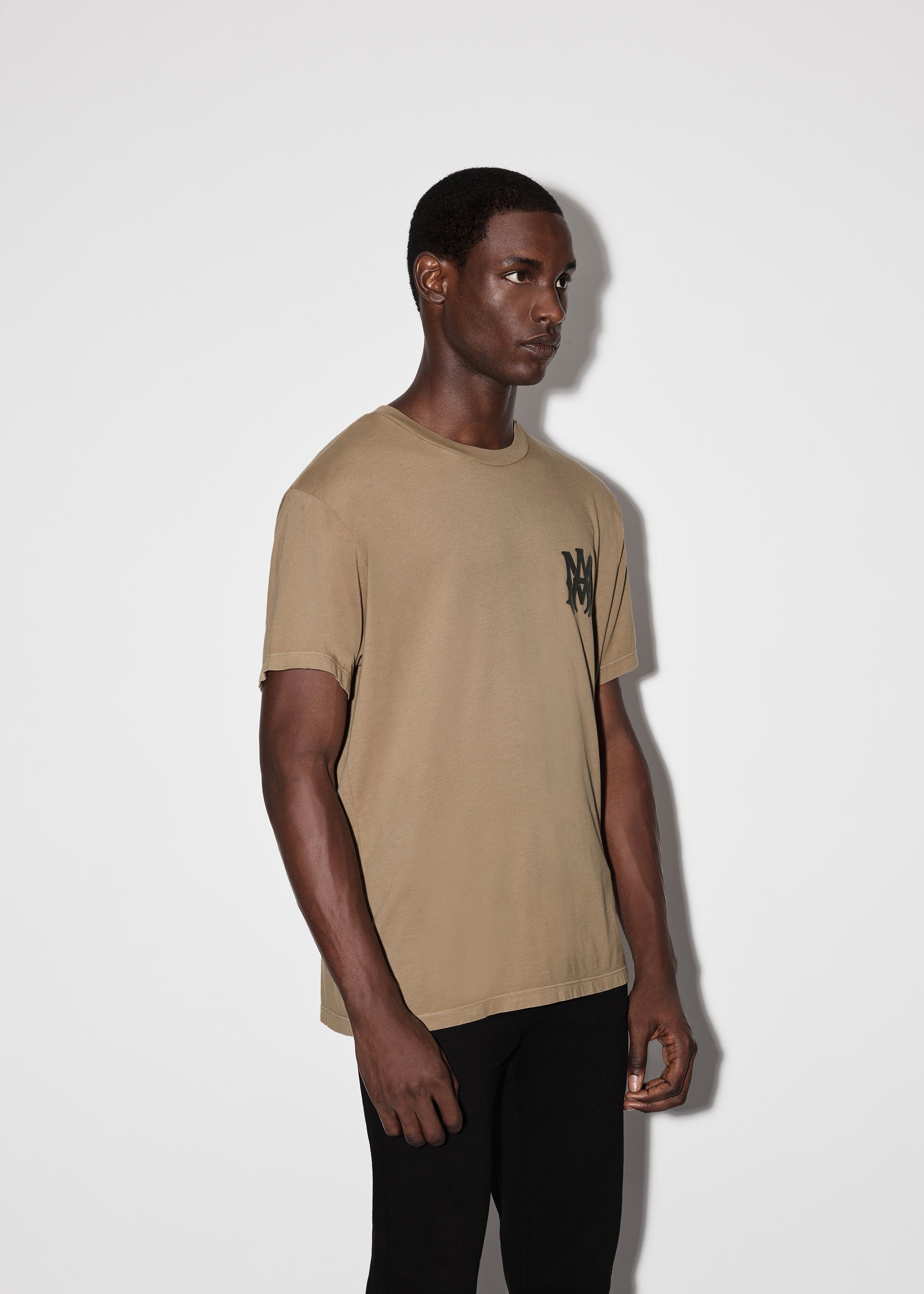 M.A. LOGO TEE - TAN sold by AMIRI product image thumbnail 3