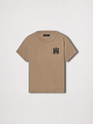 M.A. LOGO TEE - TAN sold by AMIRI