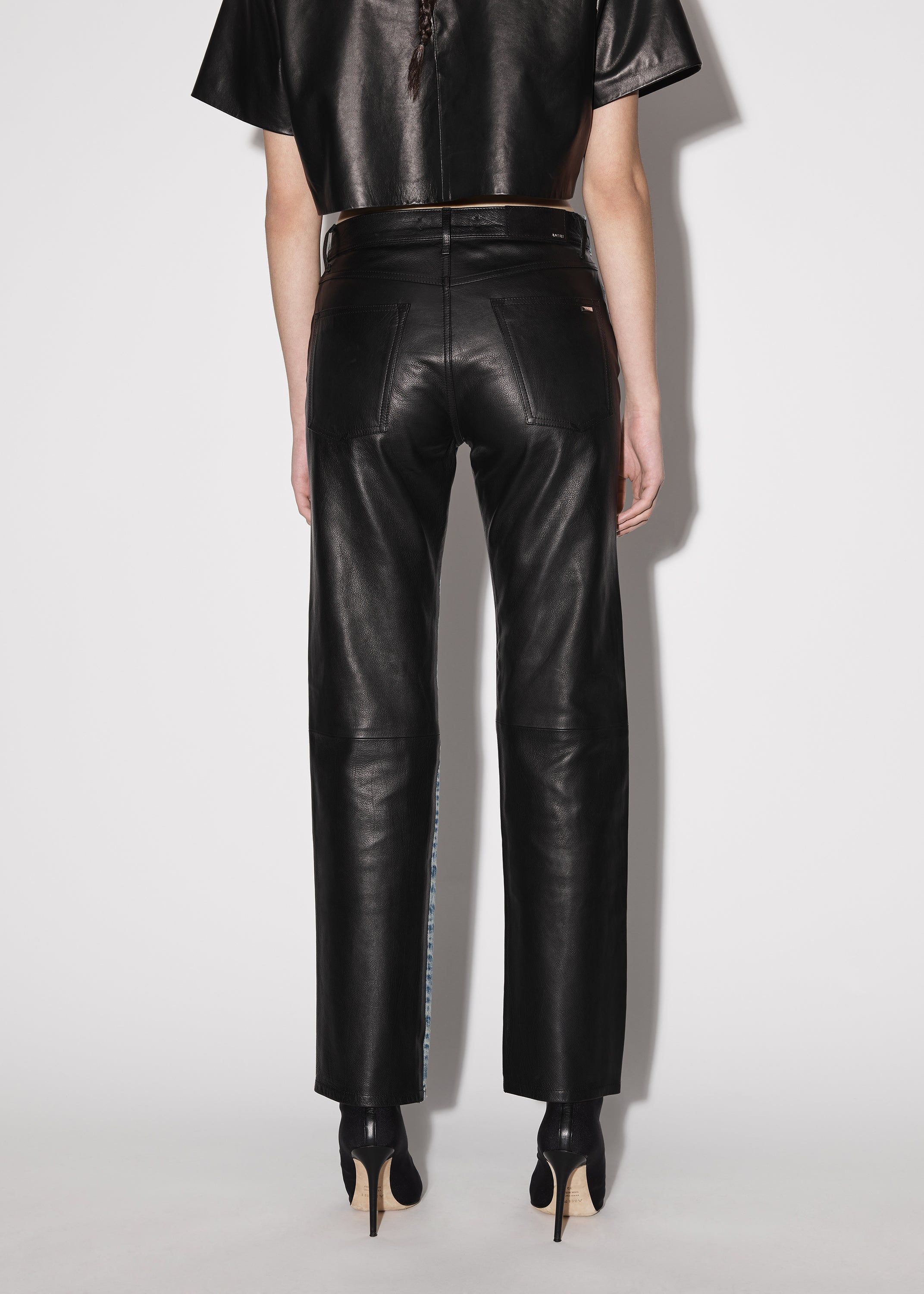 WOMEN - COMBO STRAIGHT - Vintage Indigo / Black sold by AMIRI product image thumbnail 5