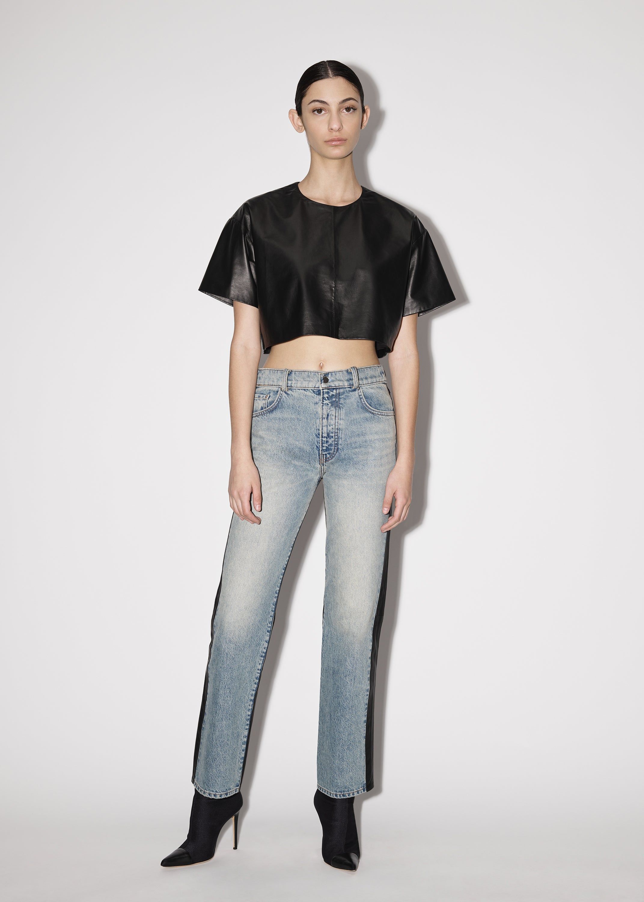 WOMEN - COMBO STRAIGHT - Vintage Indigo / Black sold by AMIRI product image thumbnail 2