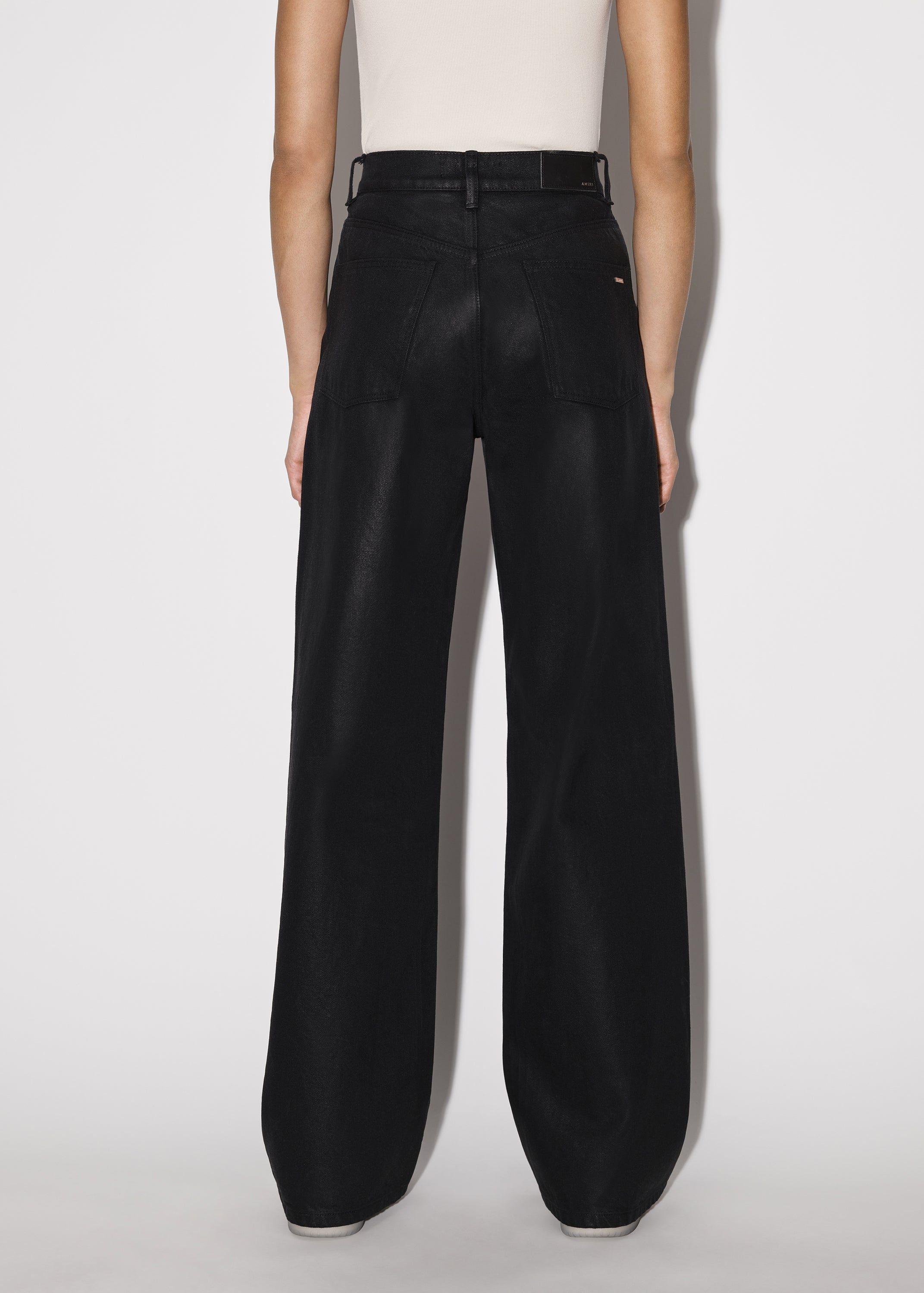 WOMEN - HIGH RISE WIDE LEG - BLACK sold by AMIRI product image thumbnail 5