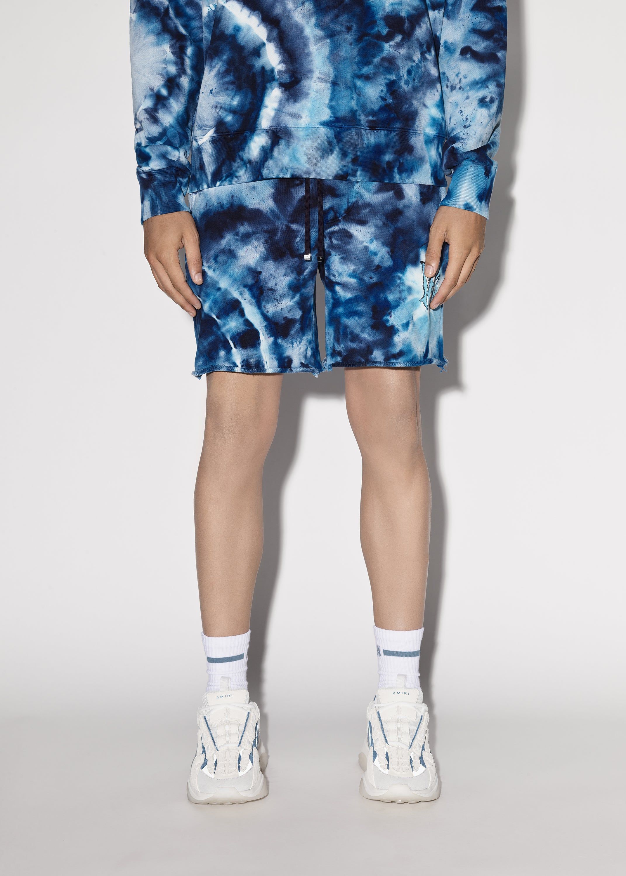 M.A. TIE-DYE JERSEY SHORT - BLUE sold by AMIRI product image thumbnail 2