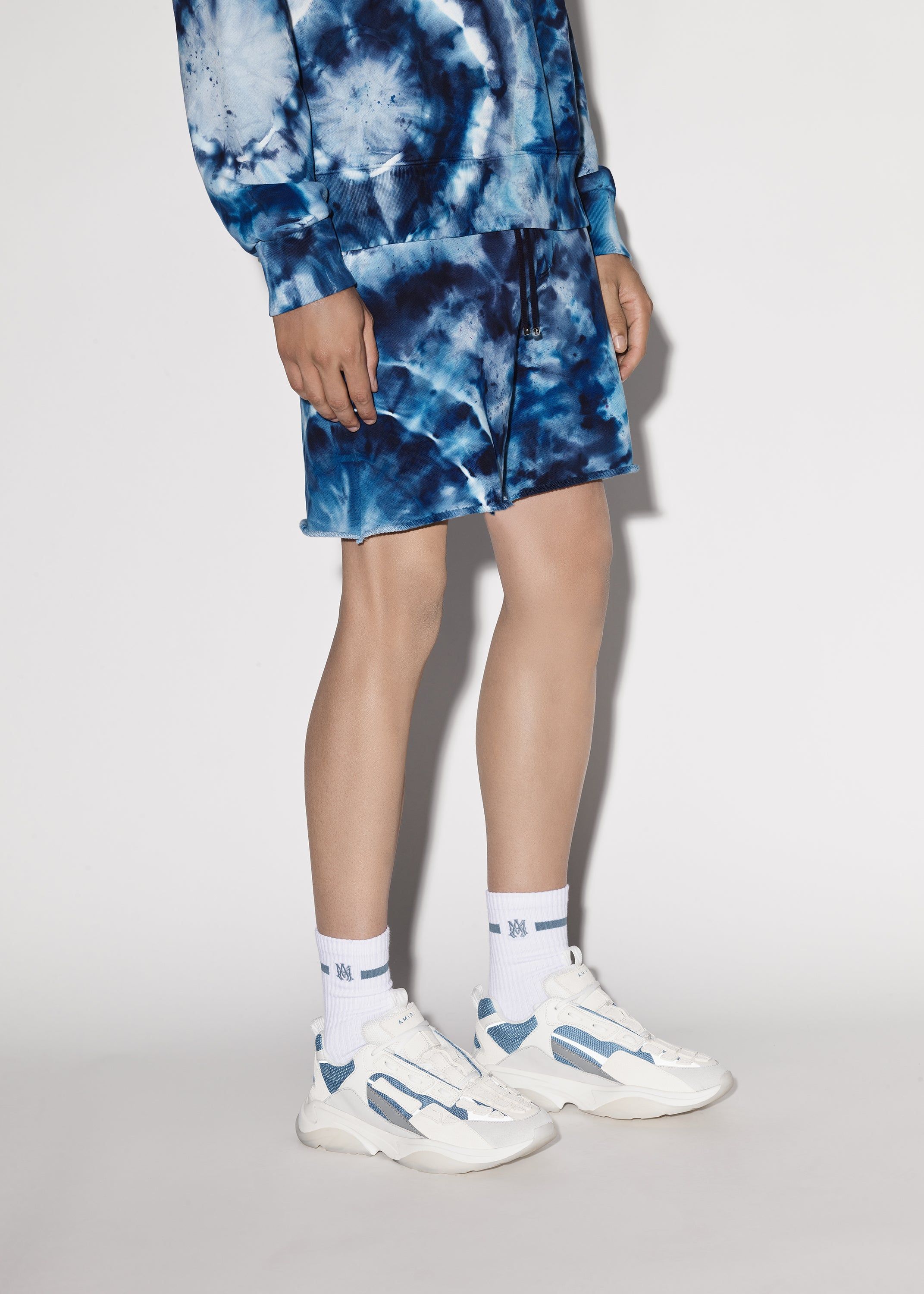 M.A. TIE-DYE JERSEY SHORT - BLUE sold by AMIRI product image thumbnail 3