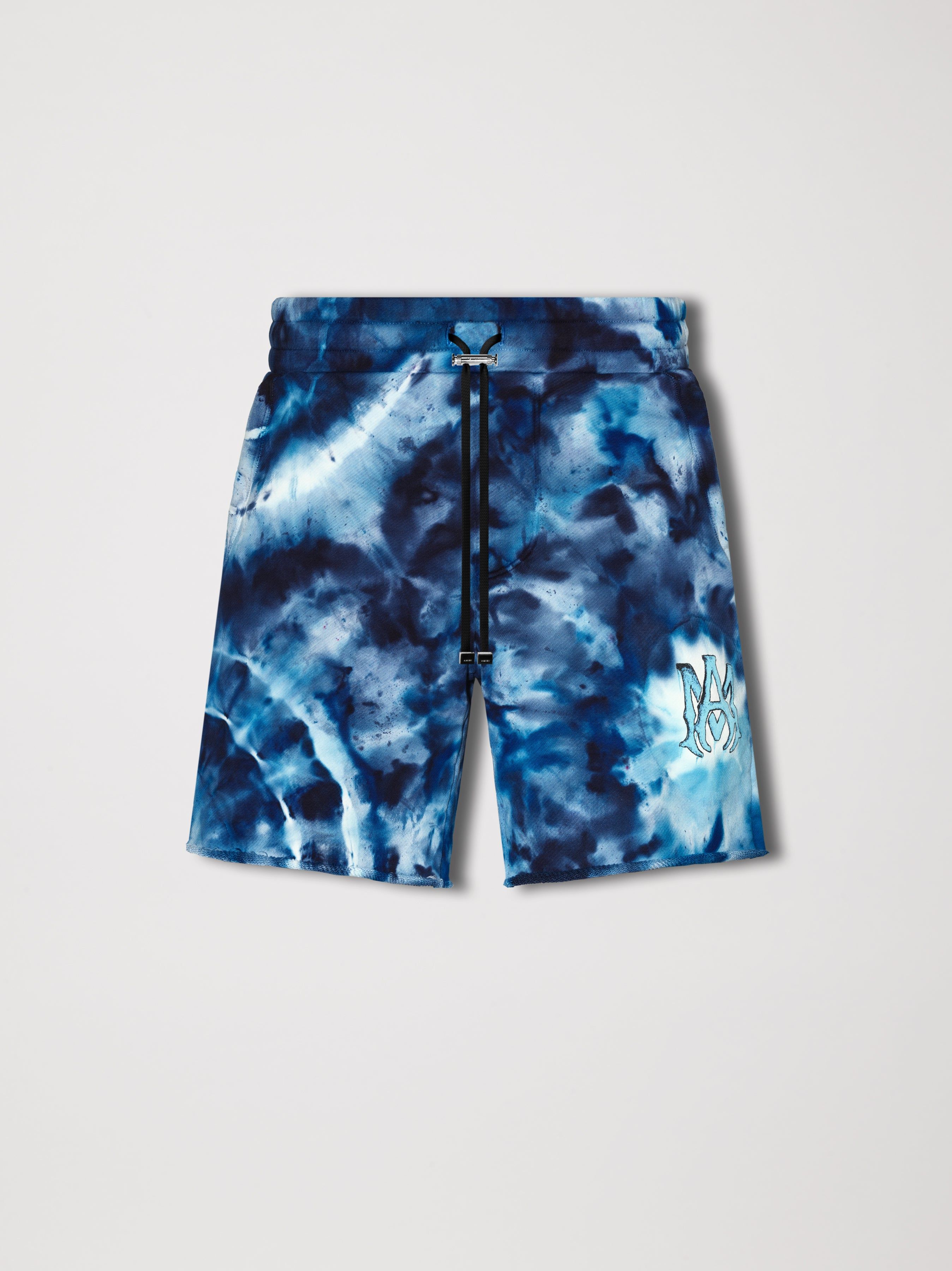 M.A. TIE-DYE JERSEY SHORT - BLUE sold by AMIRI
