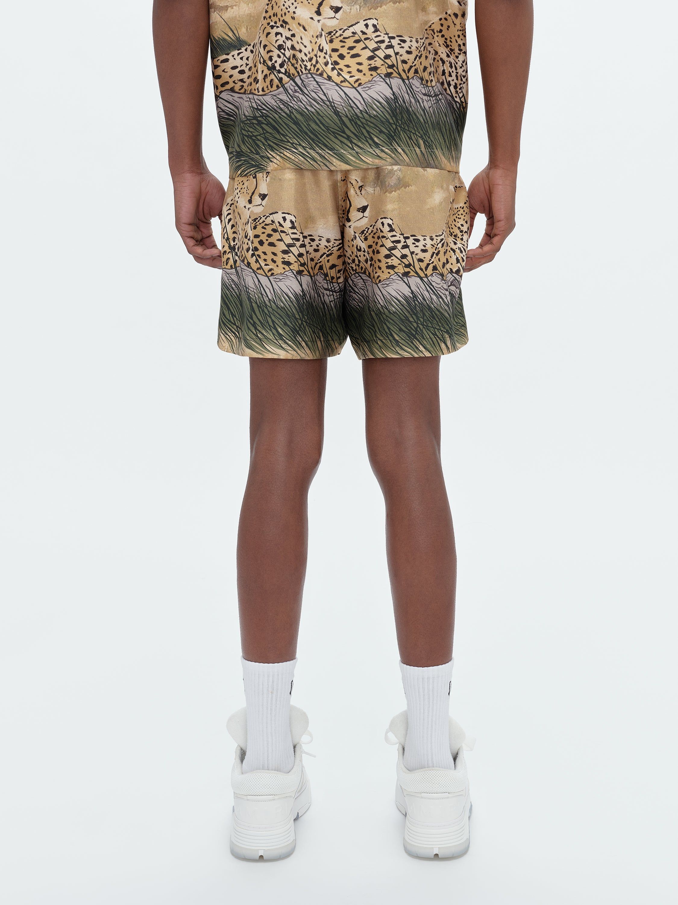 CHEETAH PRINT DRAWSTRING SHORT - MULTI sold by AMIRI product image thumbnail 5