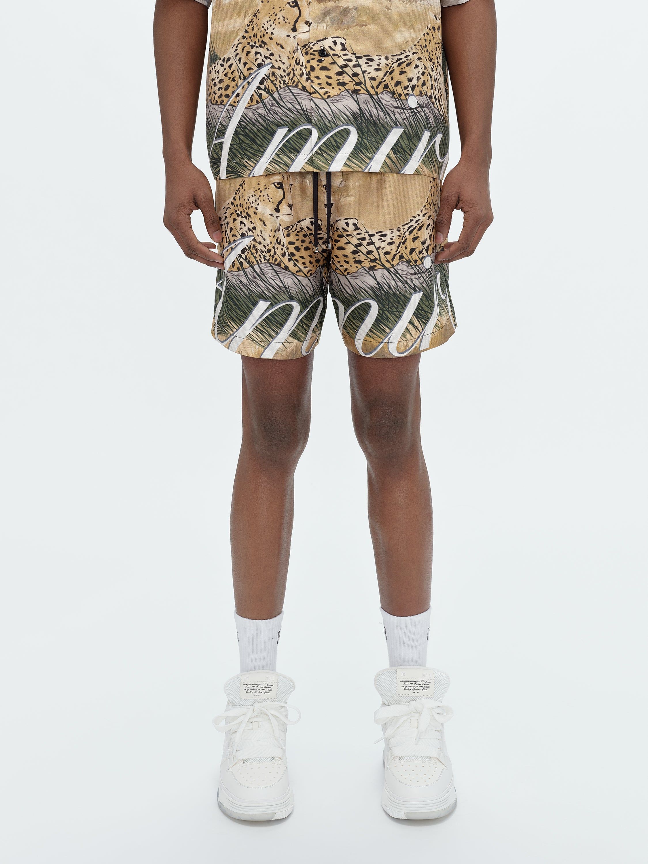 CHEETAH PRINT DRAWSTRING SHORT - MULTI sold by AMIRI product image thumbnail 3