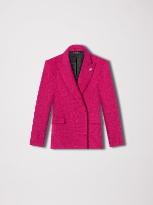 WOMEN - DOUBLE BREASTED BLAZER - FUCHSIA sold by AMIRI