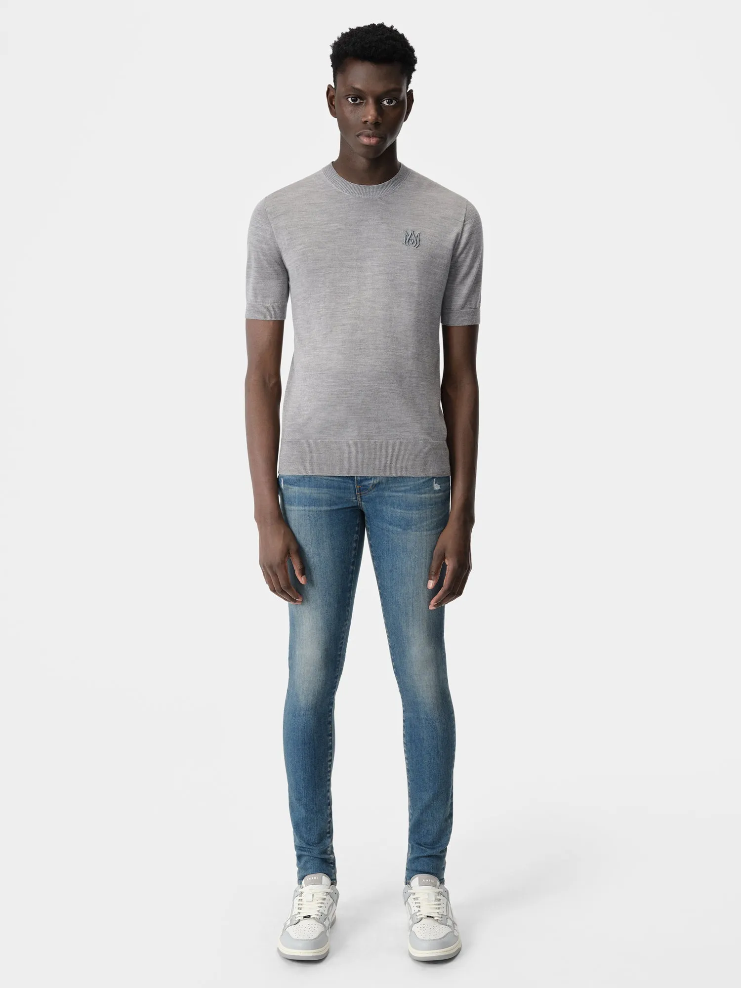 Stack Jean - Dark Indigo sold by AMIRI