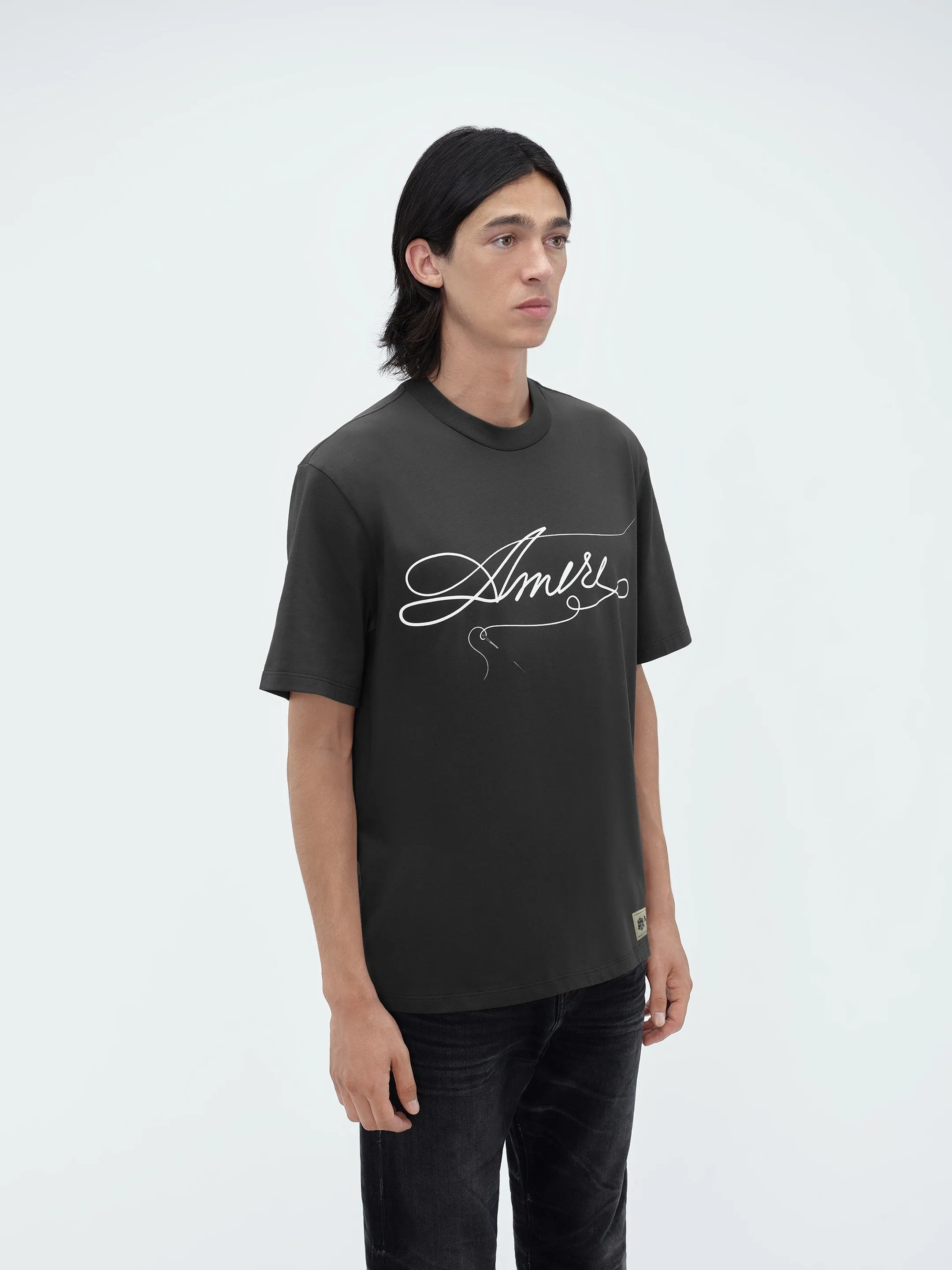 AMIRI STITCH TEE - Black sold by AMIRI product image thumbnail 4
