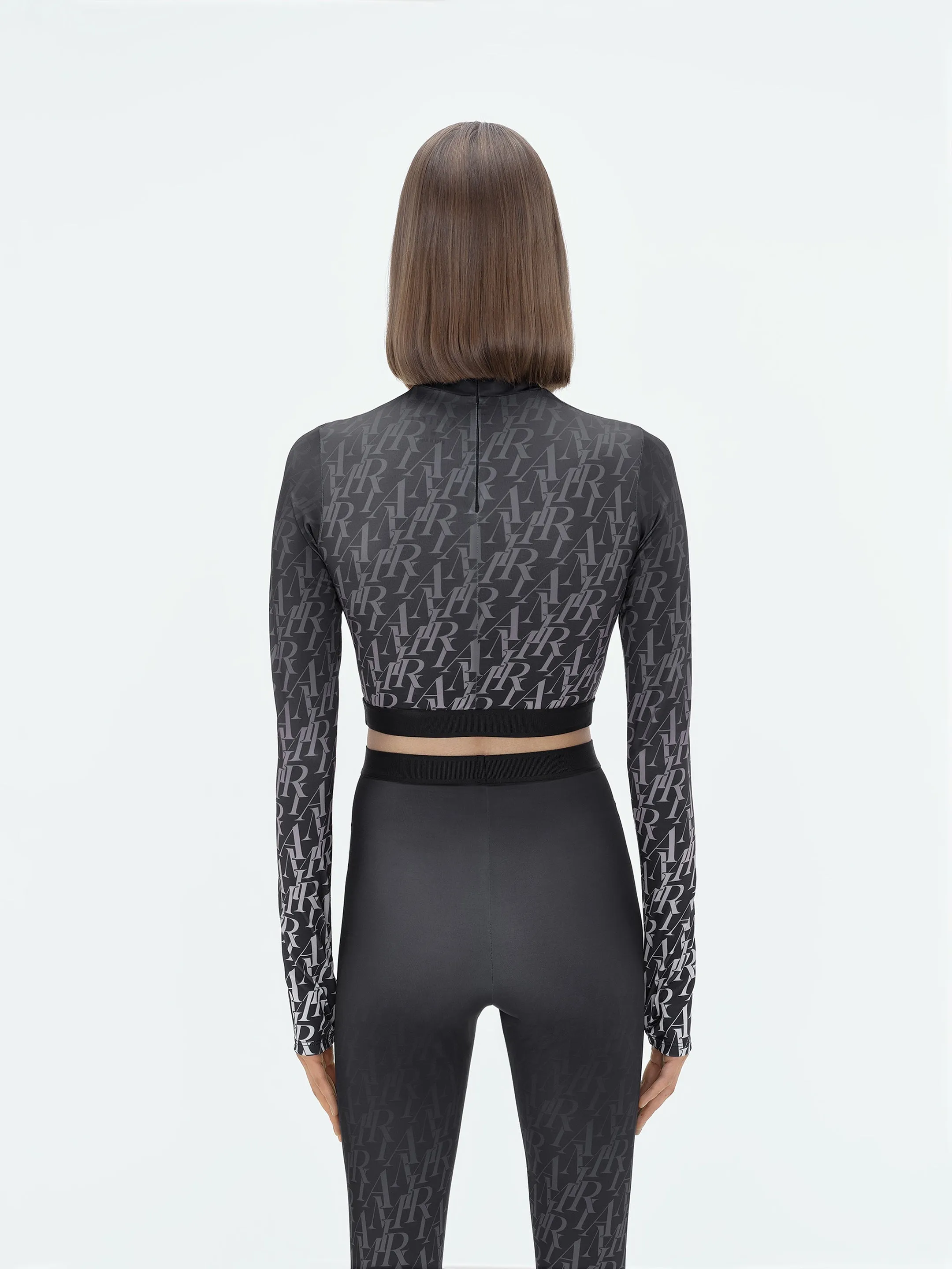 WOMEN - AMIRI BURNOUT LS TOP - Black sold by AMIRI product image thumbnail 5