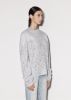 WOMEN - DROP NEEDLE CREWNECK - HEATHER GREY sold by AMIRI