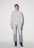 WOMEN - DROP NEEDLE CREWNECK - HEATHER GREY sold by AMIRI
