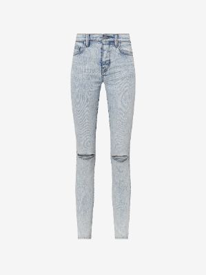 THRASHER JEAN - VINTAGE SKY INDIGO sold by AMIRI
