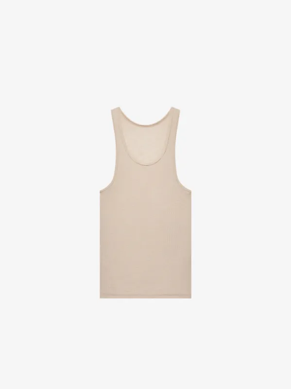 JERSEY TANK TOP - MAGNOLIA sold by AMIRI