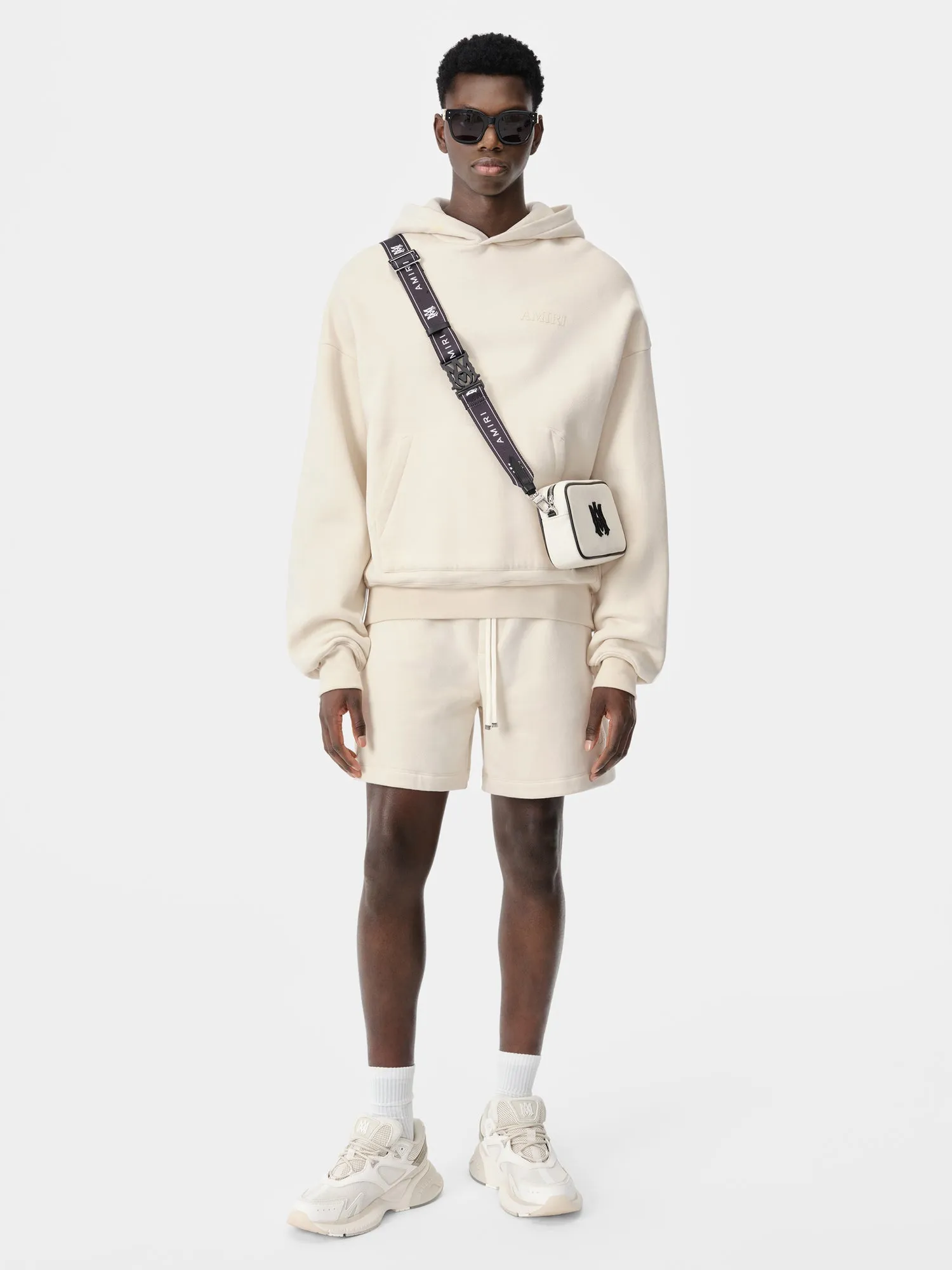 AMIRI EMBROIDERED SHORT - Birch sold by AMIRI