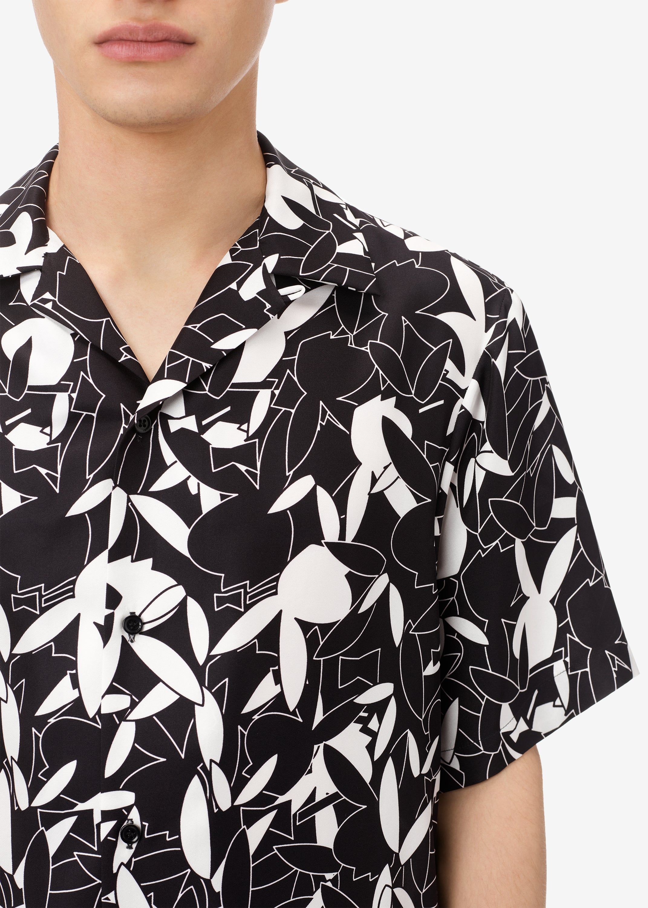 PLAYBOY ALL OVER SHIRT - BLACK sold by AMIRI product image thumbnail 5