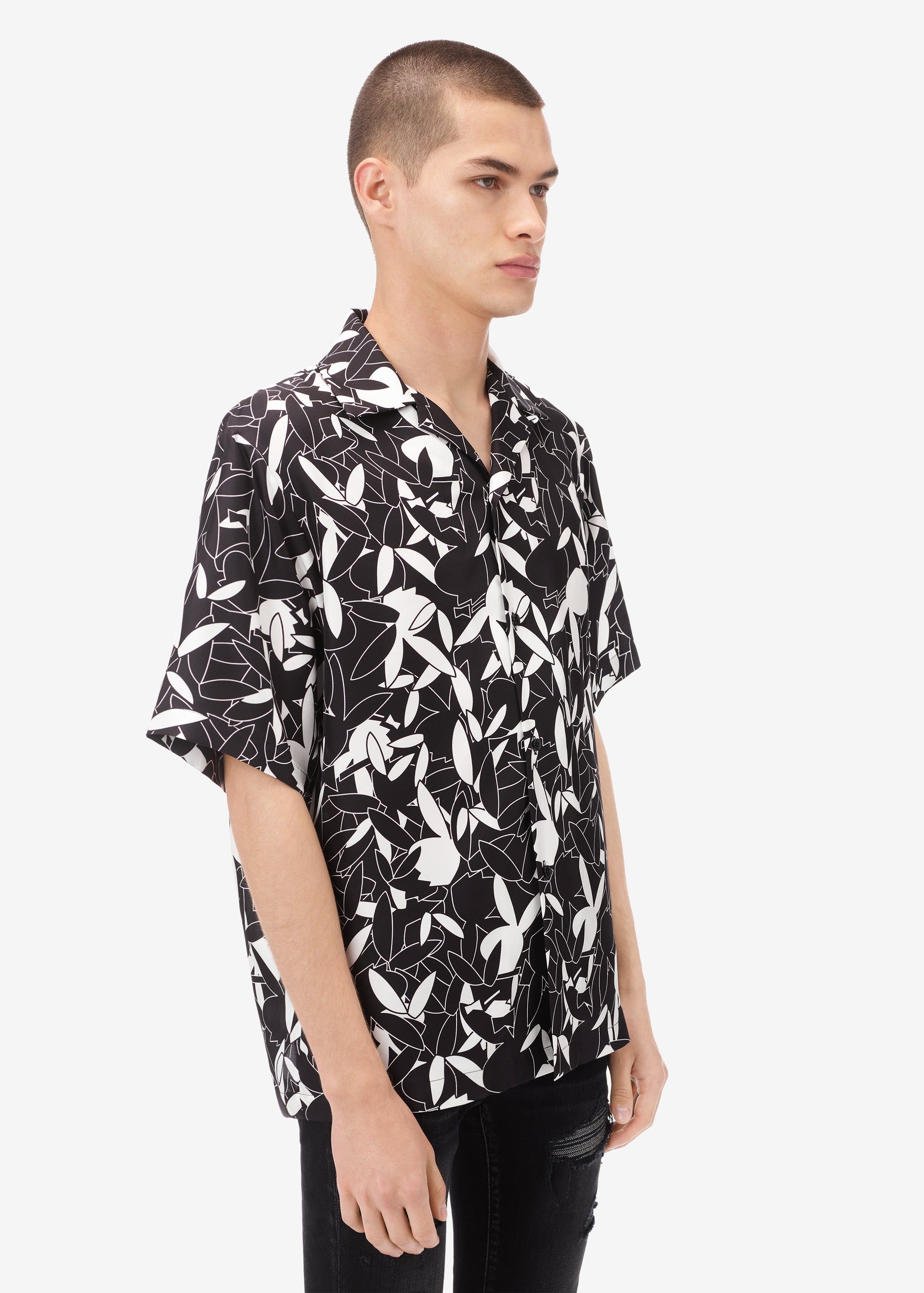 PLAYBOY ALL OVER SHIRT - BLACK sold by AMIRI product image thumbnail 3
