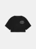 WOMEN - WOMEN'S ARTS DISTRICT CROPPED TEE - Black sold by AMIRI