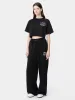 WOMEN - WOMEN'S ARTS DISTRICT CROPPED TEE - Black sold by AMIRI