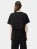 WOMEN - WOMEN'S ARTS DISTRICT CROPPED TEE - Black sold by AMIRI