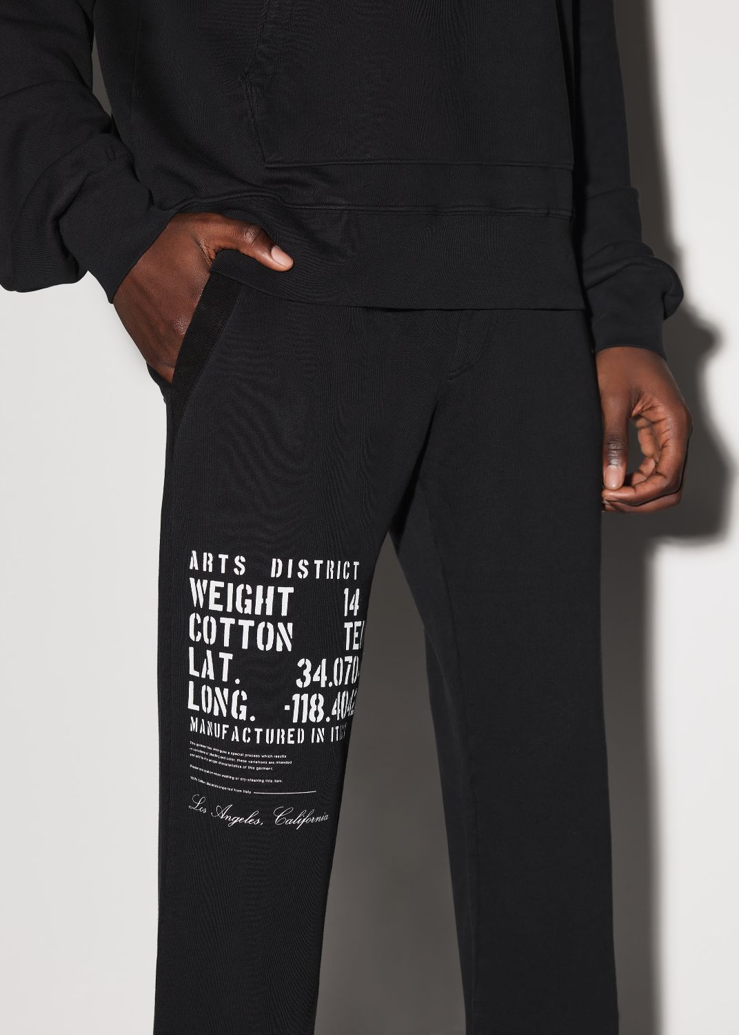 MILITARY STENCIL SWEATPANT - BLACK sold by AMIRI product image thumbnail 5