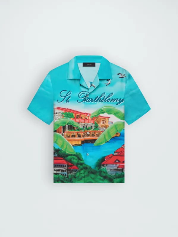 EDEN ROCK BOWLING SHIRT - MULTI made by AMIRI
