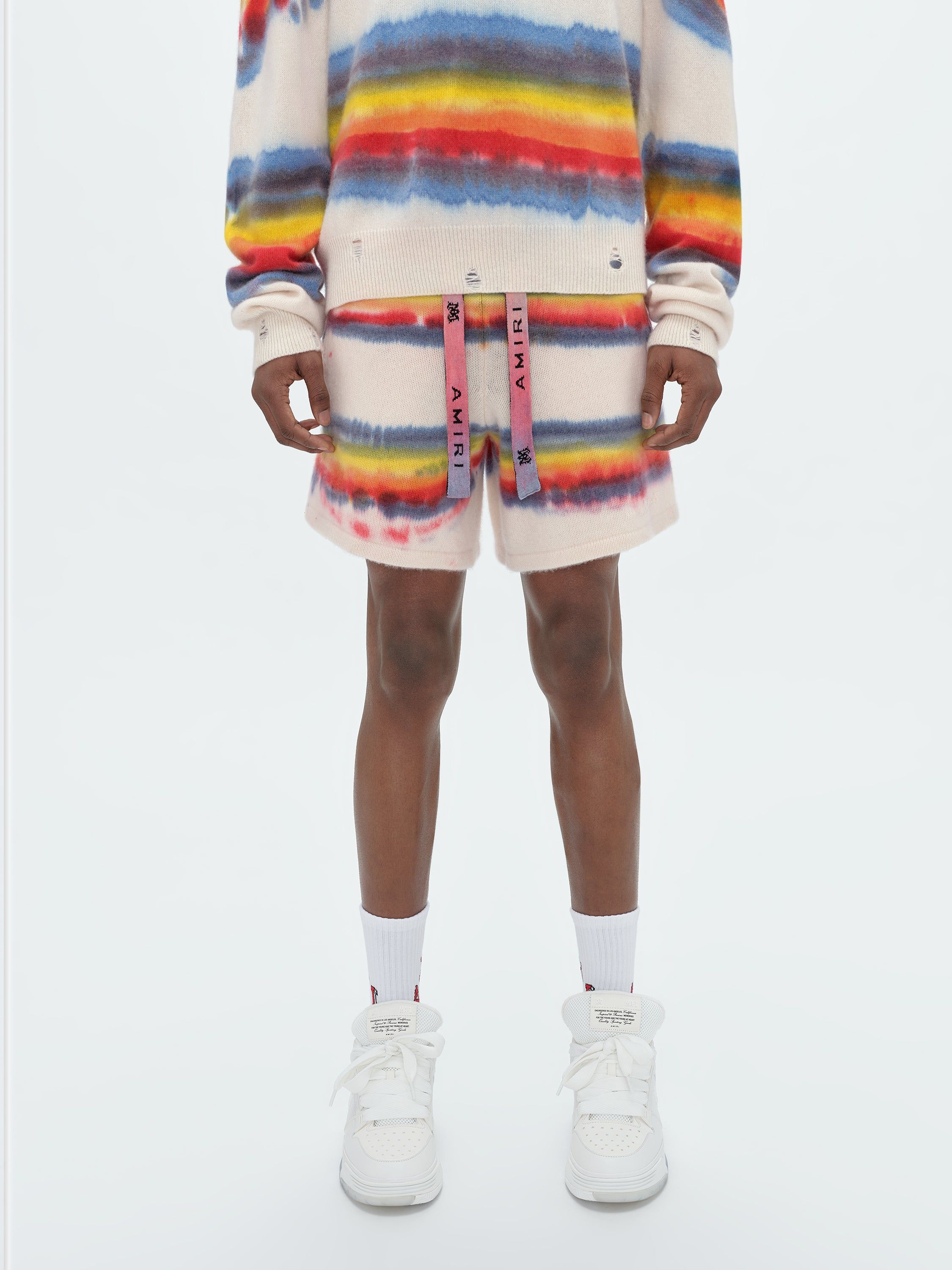 RAINBOW TIE DYE SHORT - MULTI sold by AMIRI product image thumbnail 3