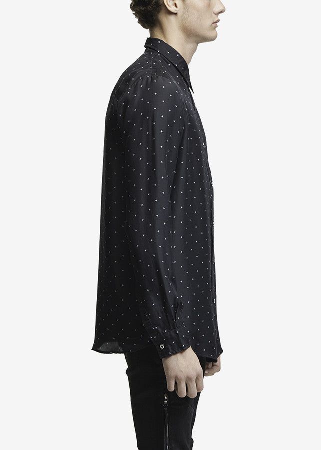 Silk Star Shirt Black sold by AMIRI product image thumbnail 2