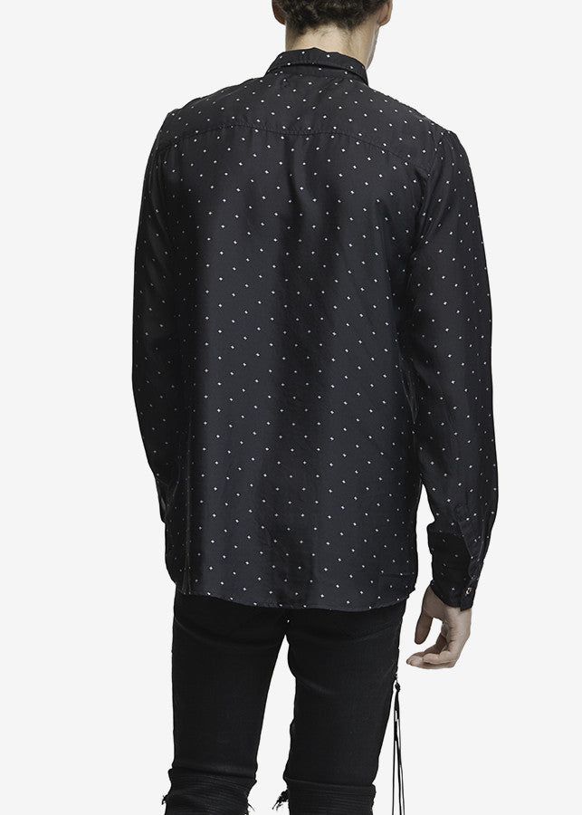 Silk Star Shirt Black sold by AMIRI product image thumbnail 3