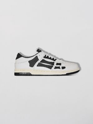 WOMEN - SKEL-TOP LOW - WHITE / BLACK sold by AMIRI